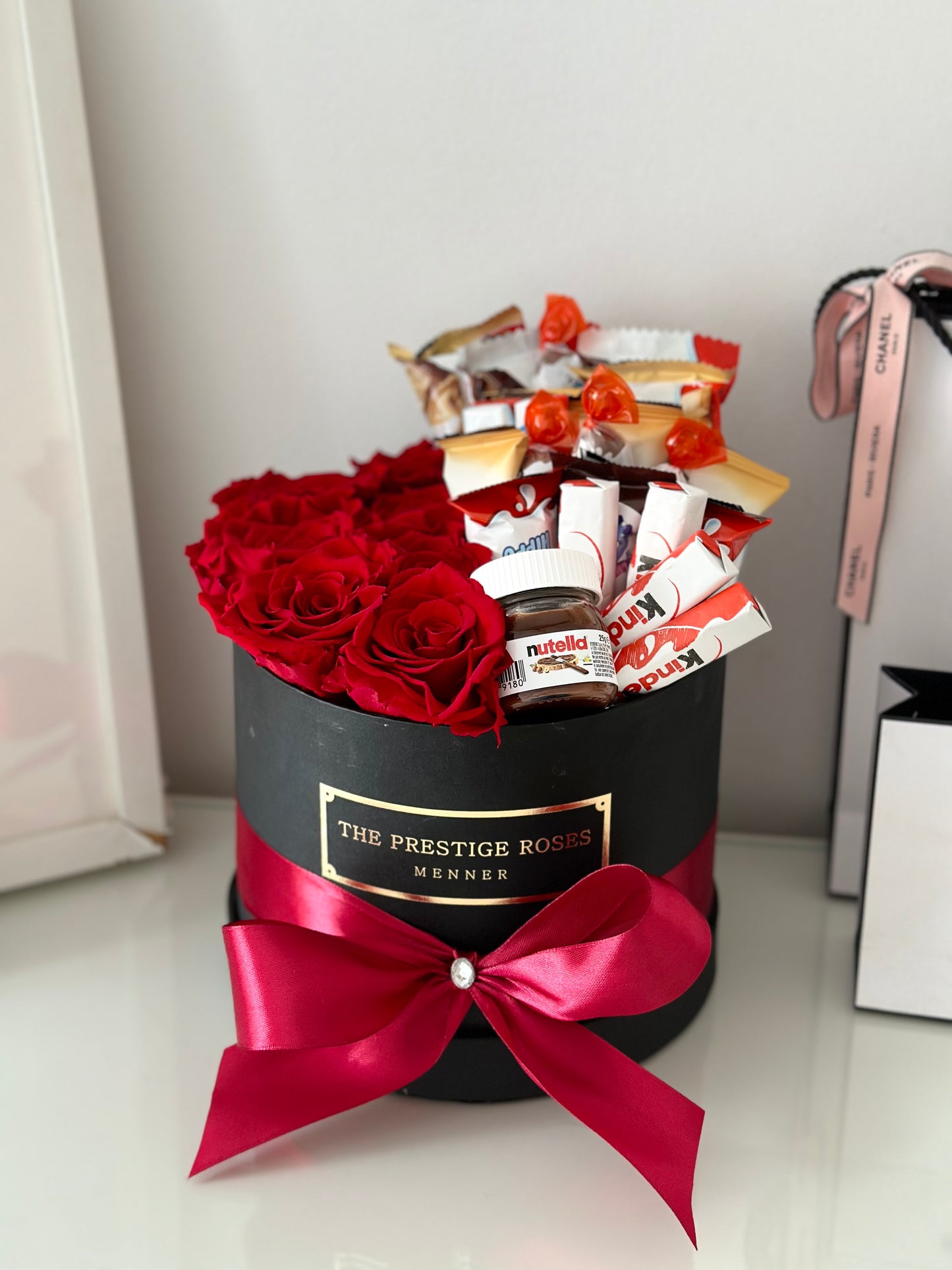 Colección Rosas con Chocolate - La Mejor Colección de Rosas Preservadas con Chocolate Verano