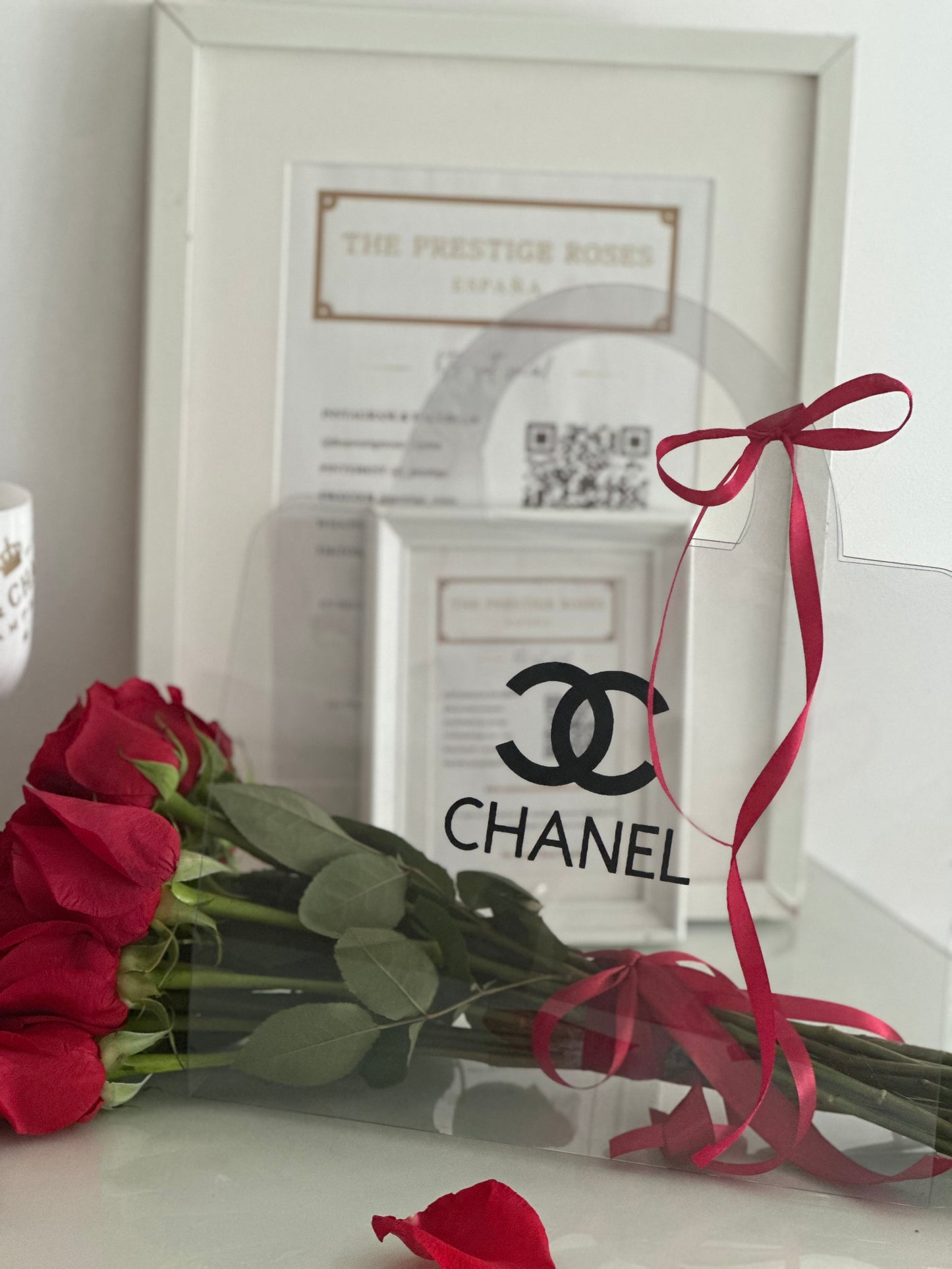 Ramo de Rosas Frescas en Bolsa transparente