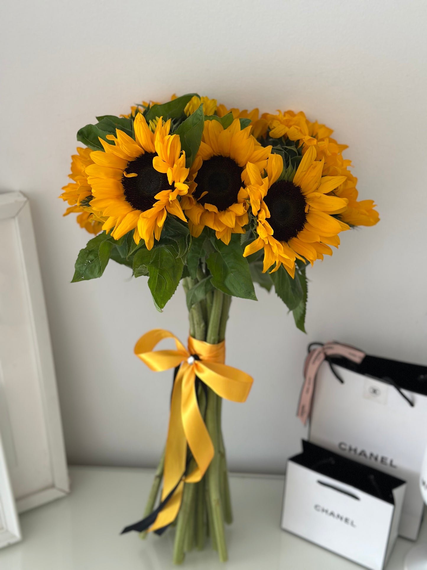 Ramo de Girasoles naturales frescas