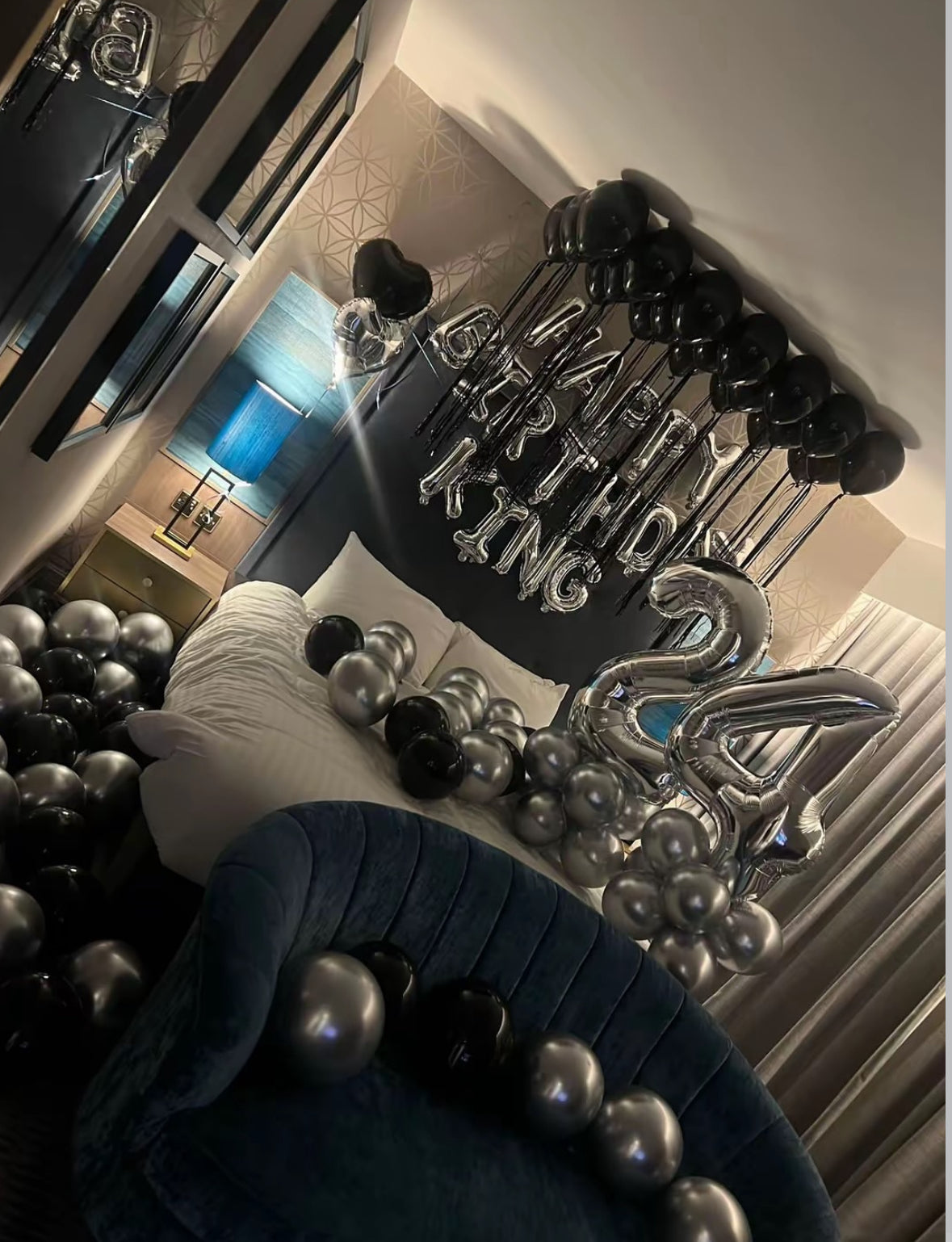 Decoración Romántica y de Cumpleaños en Hoteles – Sorpresas VIP con Globos y Pétalos | The Prestige Roses