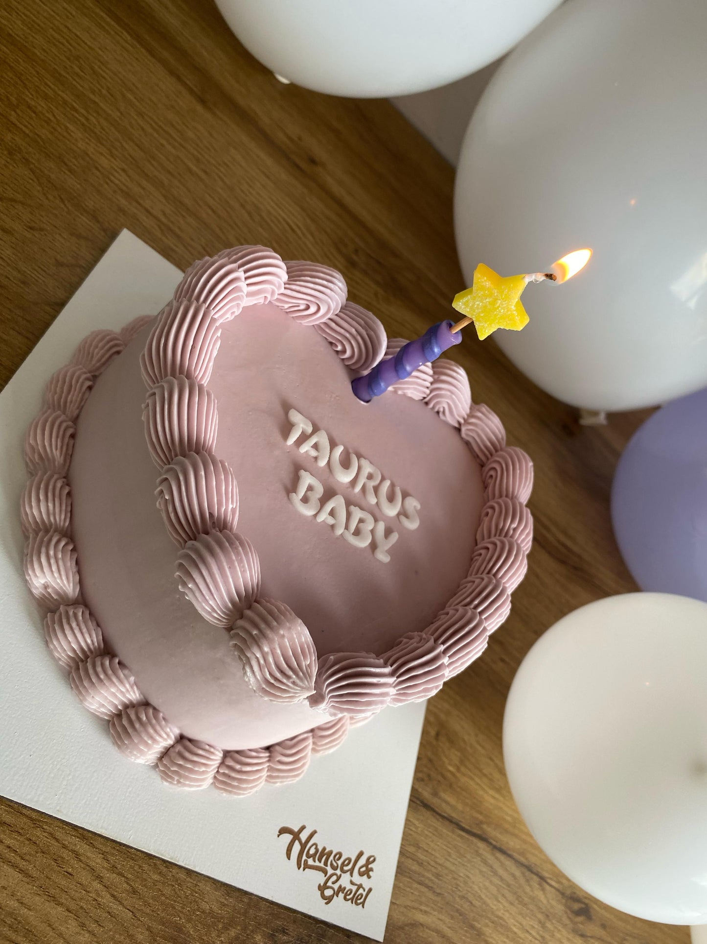 Tarta Happy Birthday Corazon