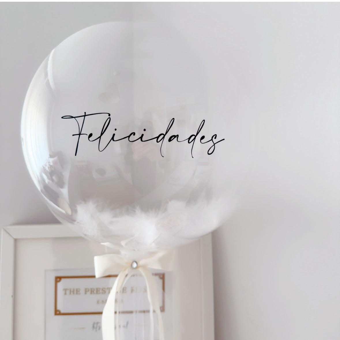 Globo Personalizado y Embalaje Decorativo para flores - Regalo Elegante y Exclusivo