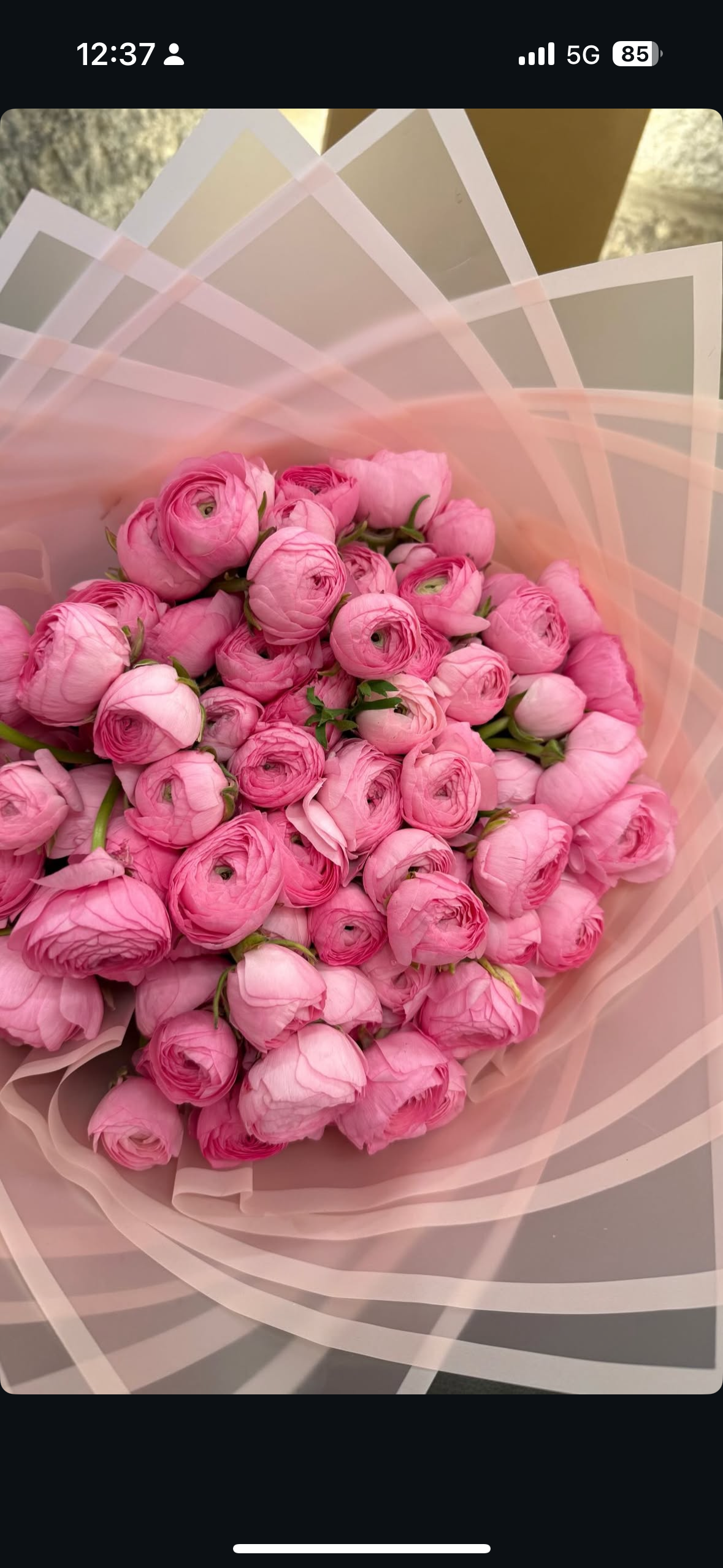 Ramo de Ranunculos naturales frescas