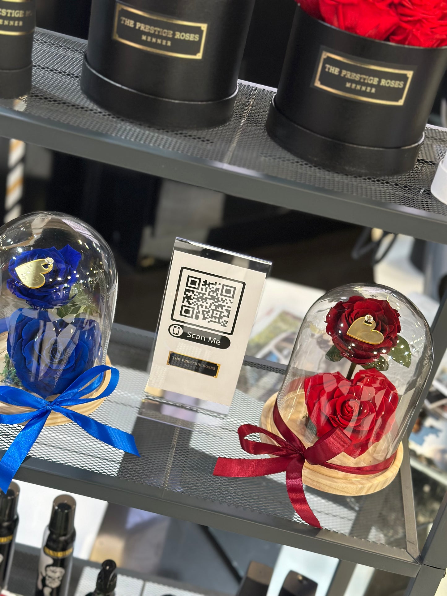 Regalo romántico con rosas preservadas estilo Bella y la Bestia