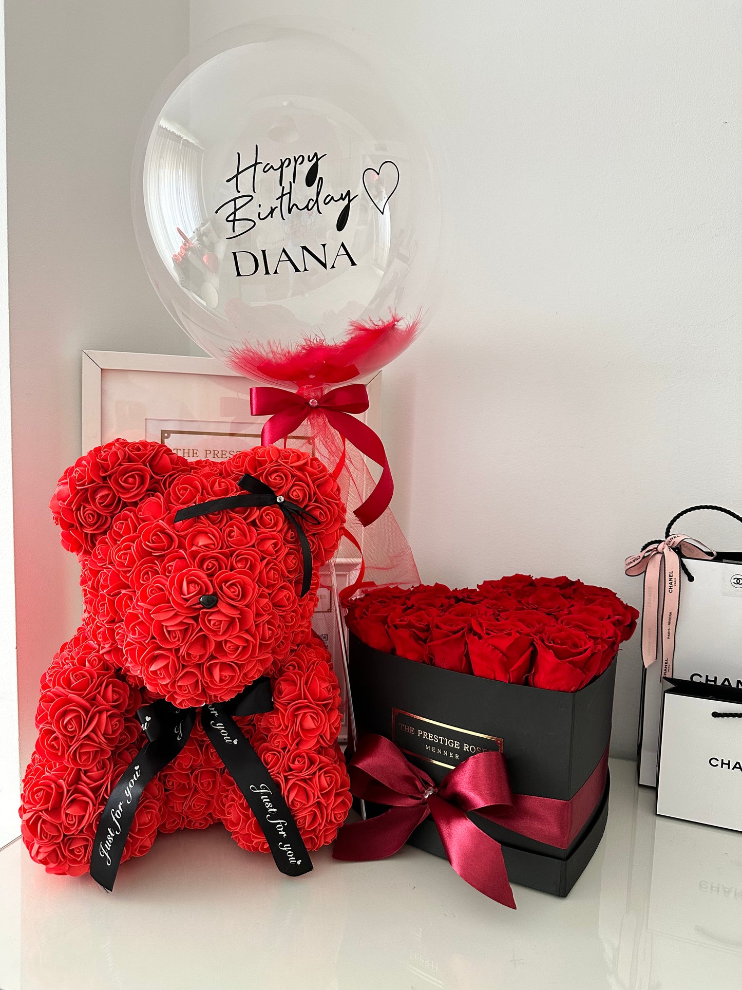 Colección Oso de Rosas - RoseBear Grande 40 cm