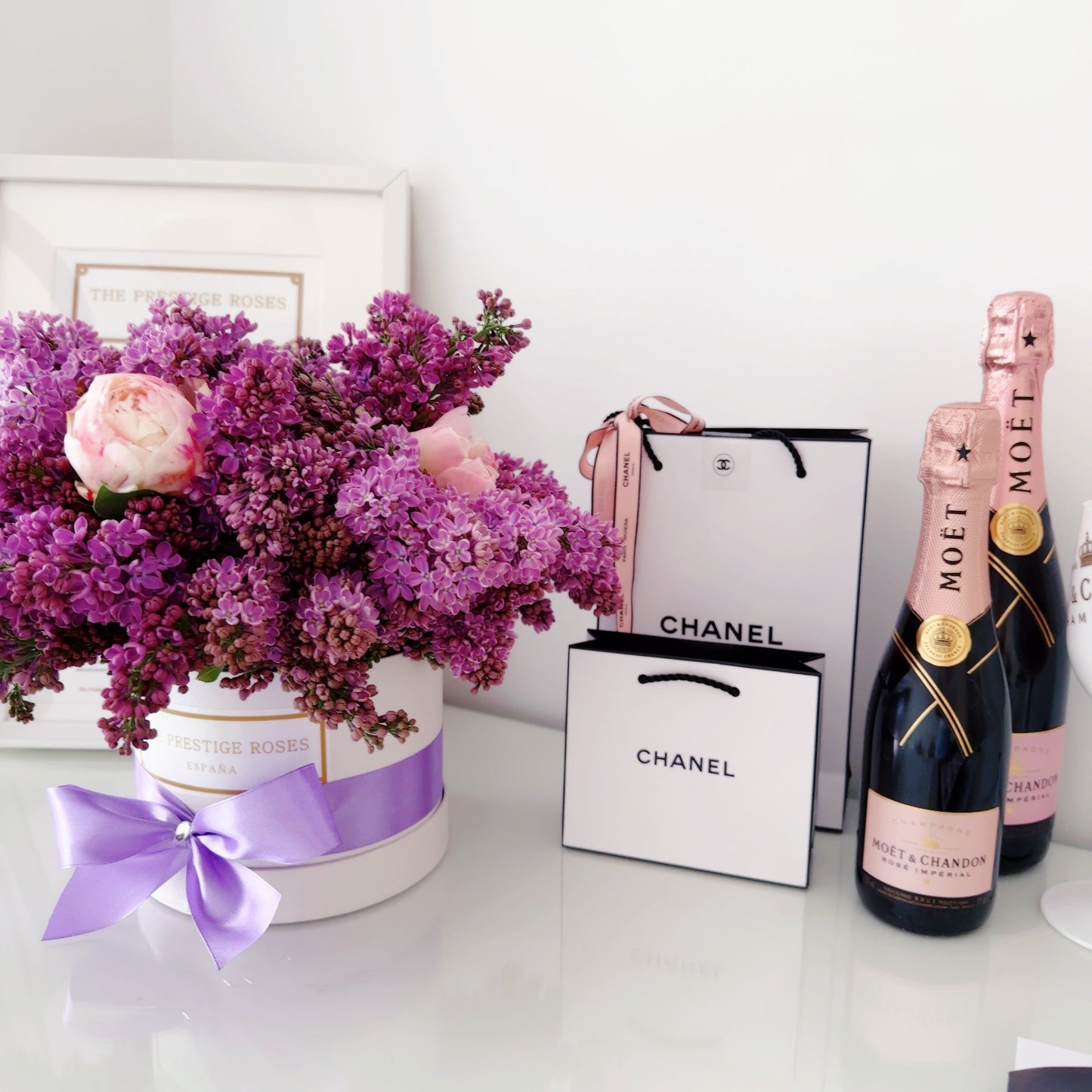 Lilas frescas en tonos morado y rosa – edición limitada primavera Madrid