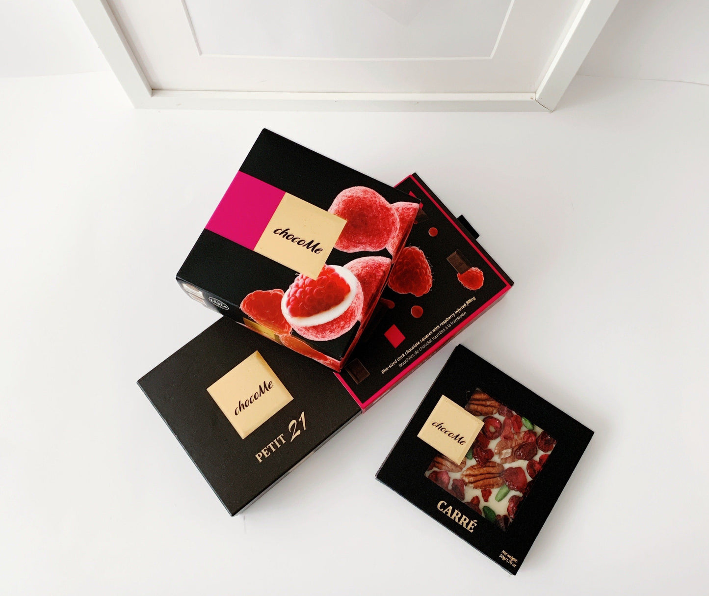 Colección De Chocolate - The Prestige Roses Cajas con chocolate de Kinder - The Prestige Roses Madrid