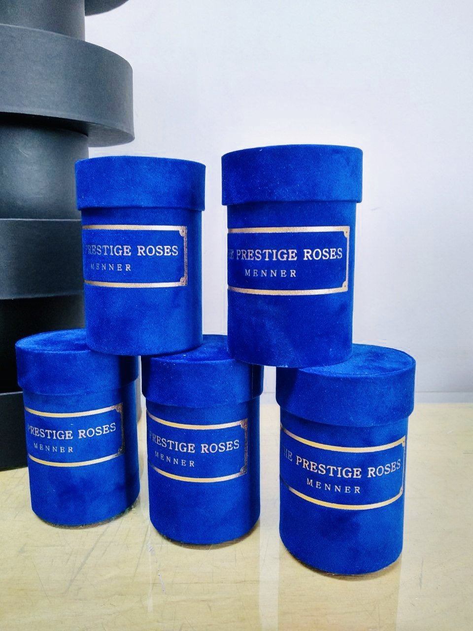 Caja Le Mini Terciopelo - The Prestige Roses - The Prestige Roses Madrid