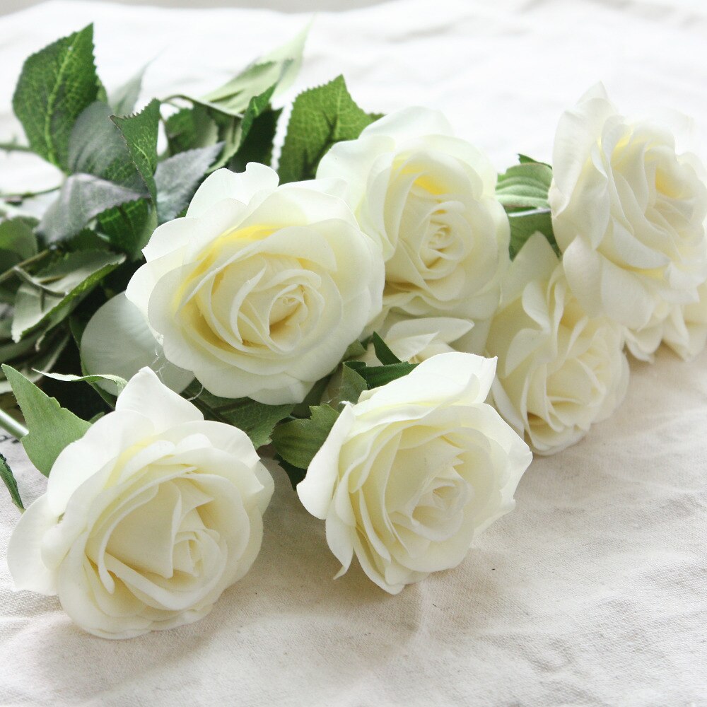 Ramo de Rosas Frescas con Verdes - The Prestige Roses España