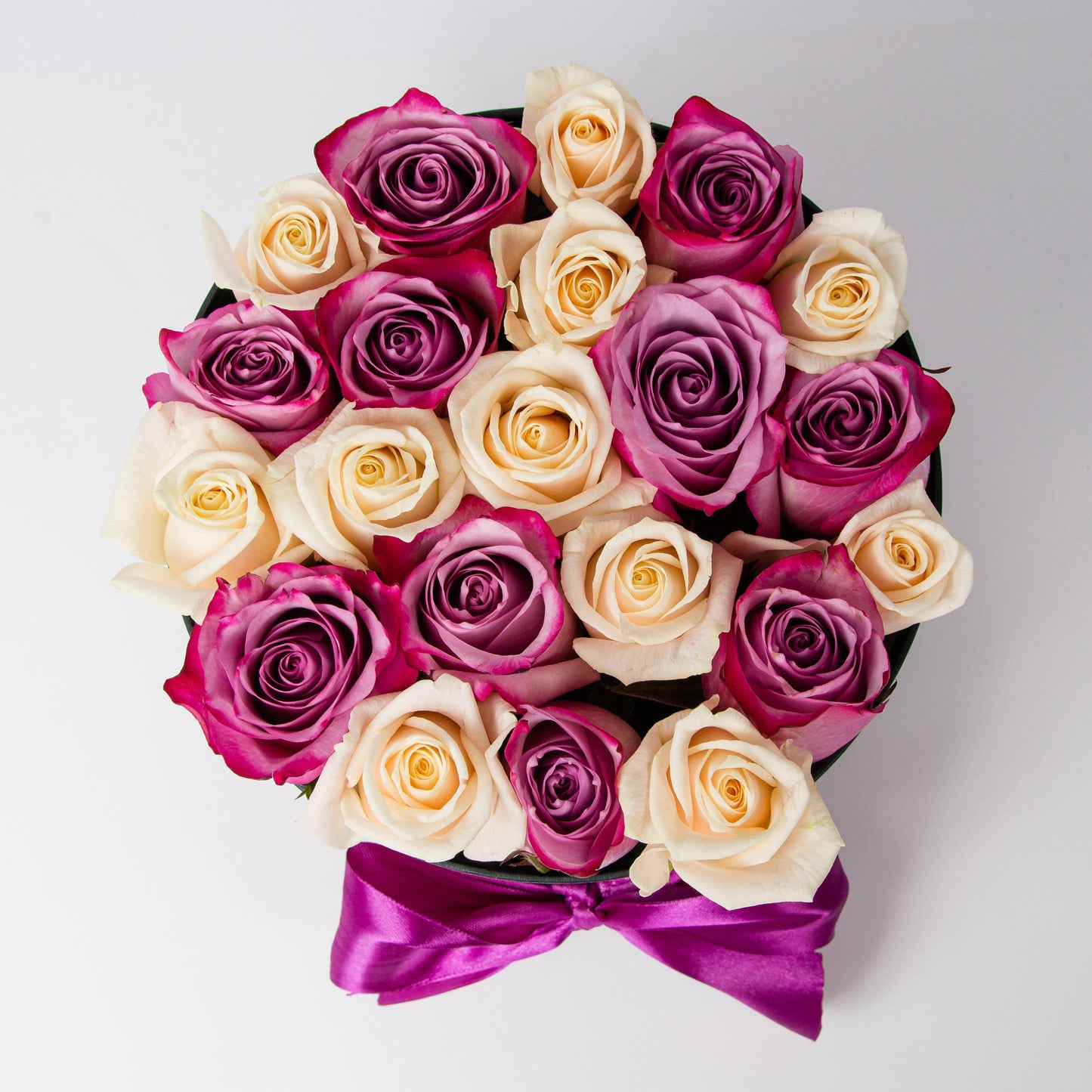 Colección Rosas Frescas - Caja Medio Cilindro - The Prestige Roses España - The Prestige Roses Madrid