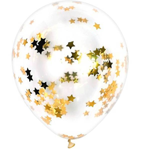 Set de Globos con Confetti - The Prestige Roses - The Prestige Roses Madrid