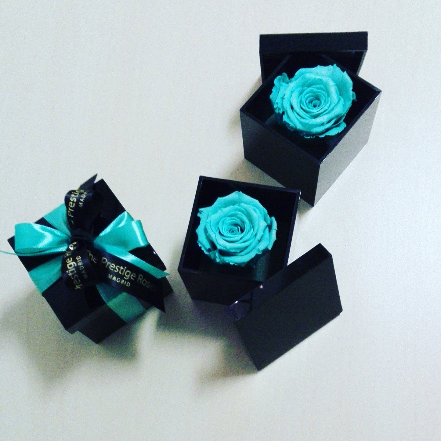 Colección Rosas Preservadas - Caja Acrylica - The Prestige Roses España - The Prestige Roses Madrid