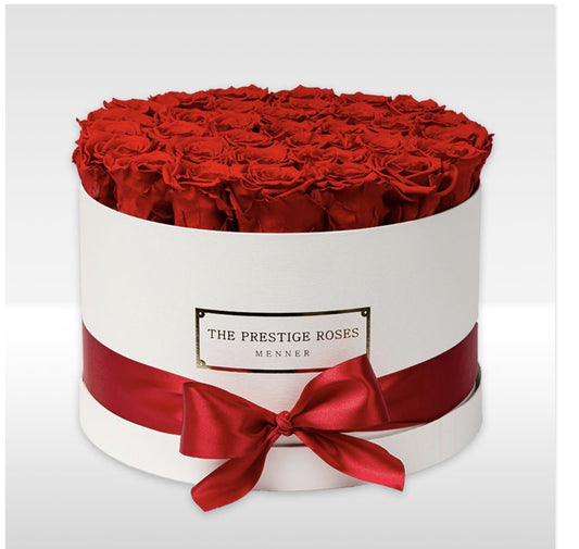 Caja Elite Blanco de Rosas Frescas - The Prestige Roses España - The Prestige Roses MadridCaja Elite Blanco de Rosas Frescas - The Prestige Roses España