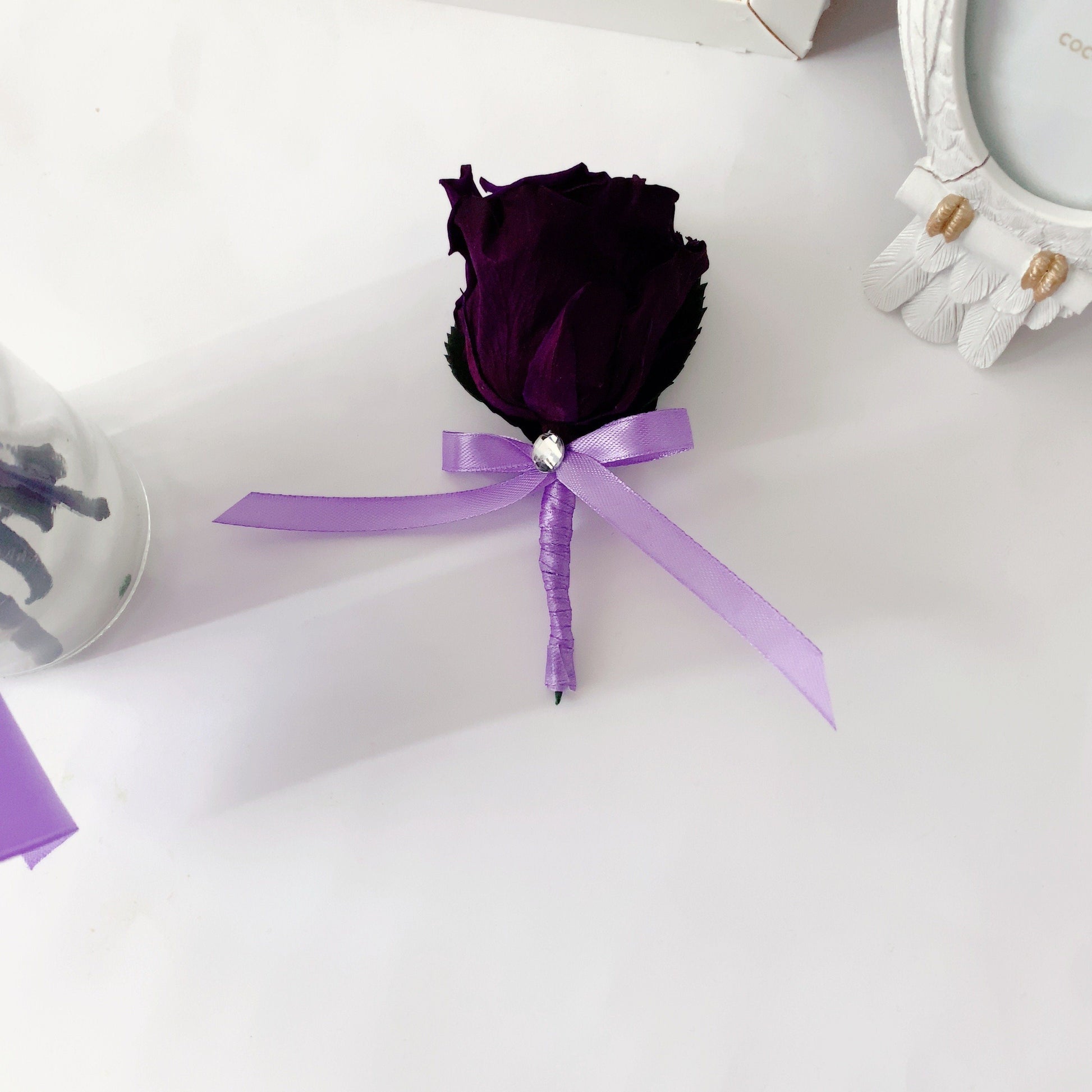 Ramo de novia de flores preservadas - The Prestige Roses Espana