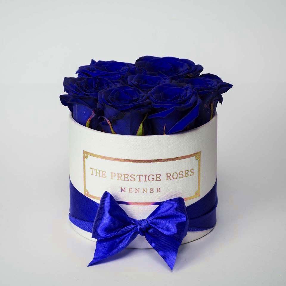 Rosas Azules Frescas - The Prestige Roses Madrid