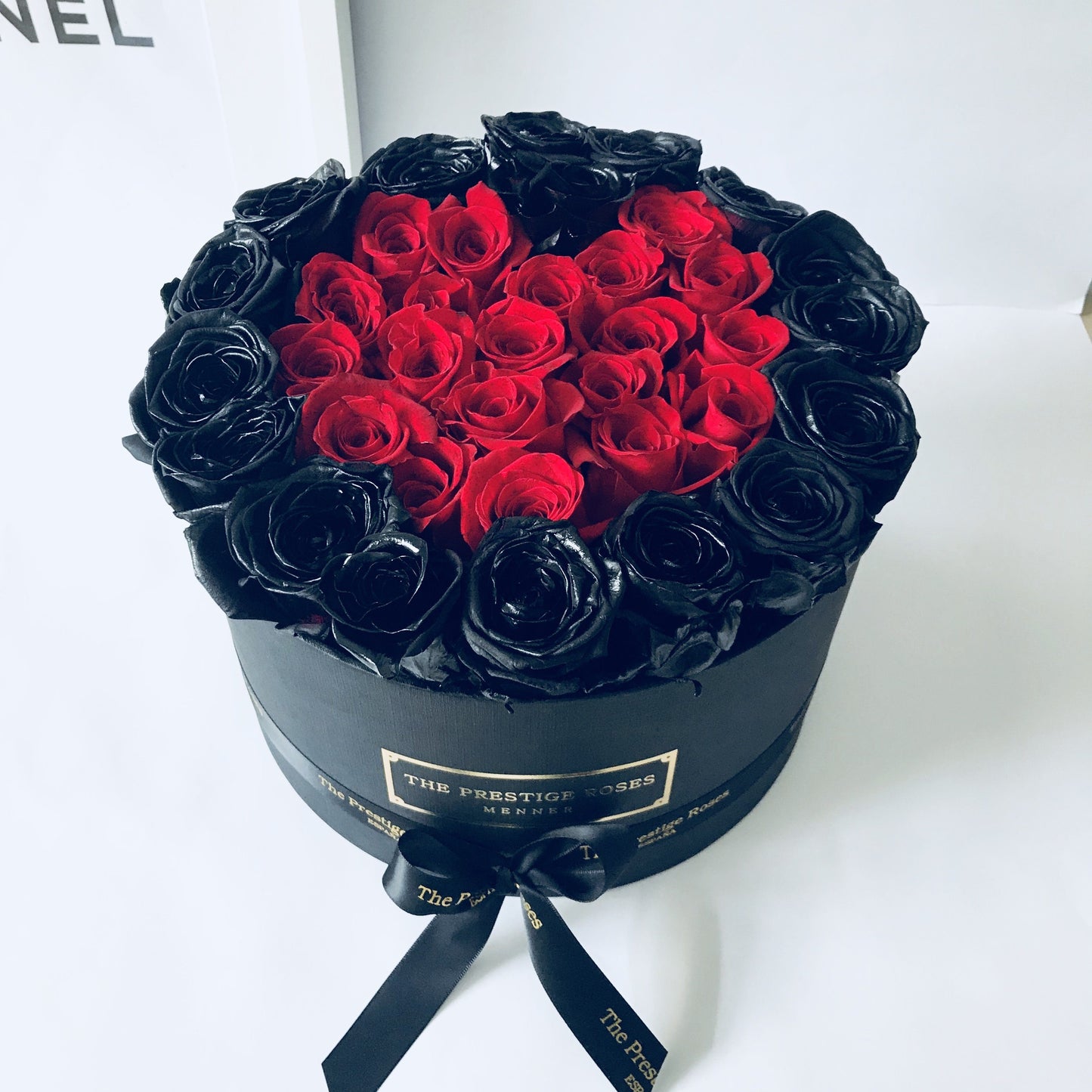 Colección Rosas Frescas y Preservadas  - Caja Personalizada - The Prestige Roses España - The Prestige Roses Madrid