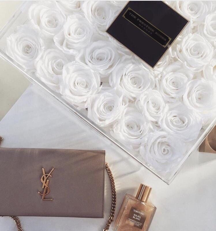 Caja Acrilica de Rosas Eternas  | The Prestige Roses - The Prestige Roses Madrid