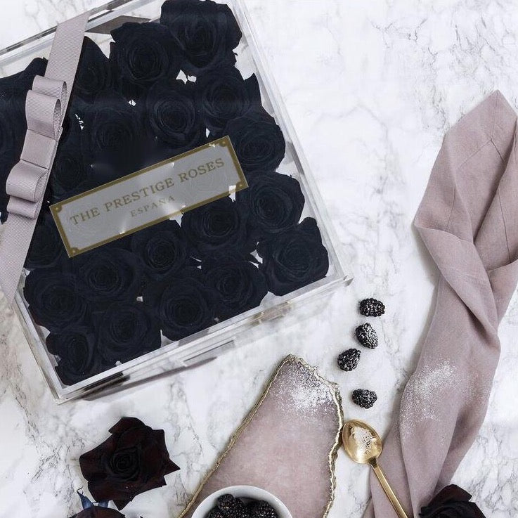 Caja Acrilica de Rosas Eternas  | The Prestige Roses - The Prestige Roses Madrid