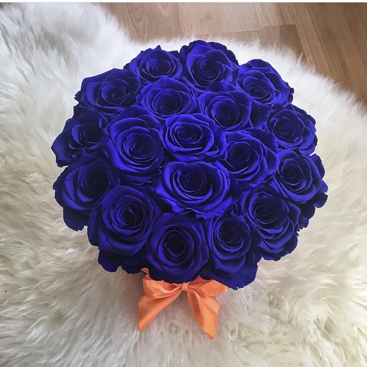 Rosas Azules Frescas - The Prestige Roses Madrid