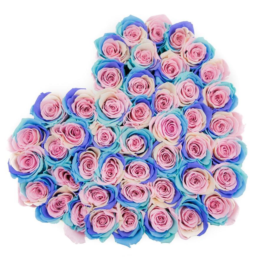 Rosas Arcoíris Preservadas - The Prestige Roses Madrid