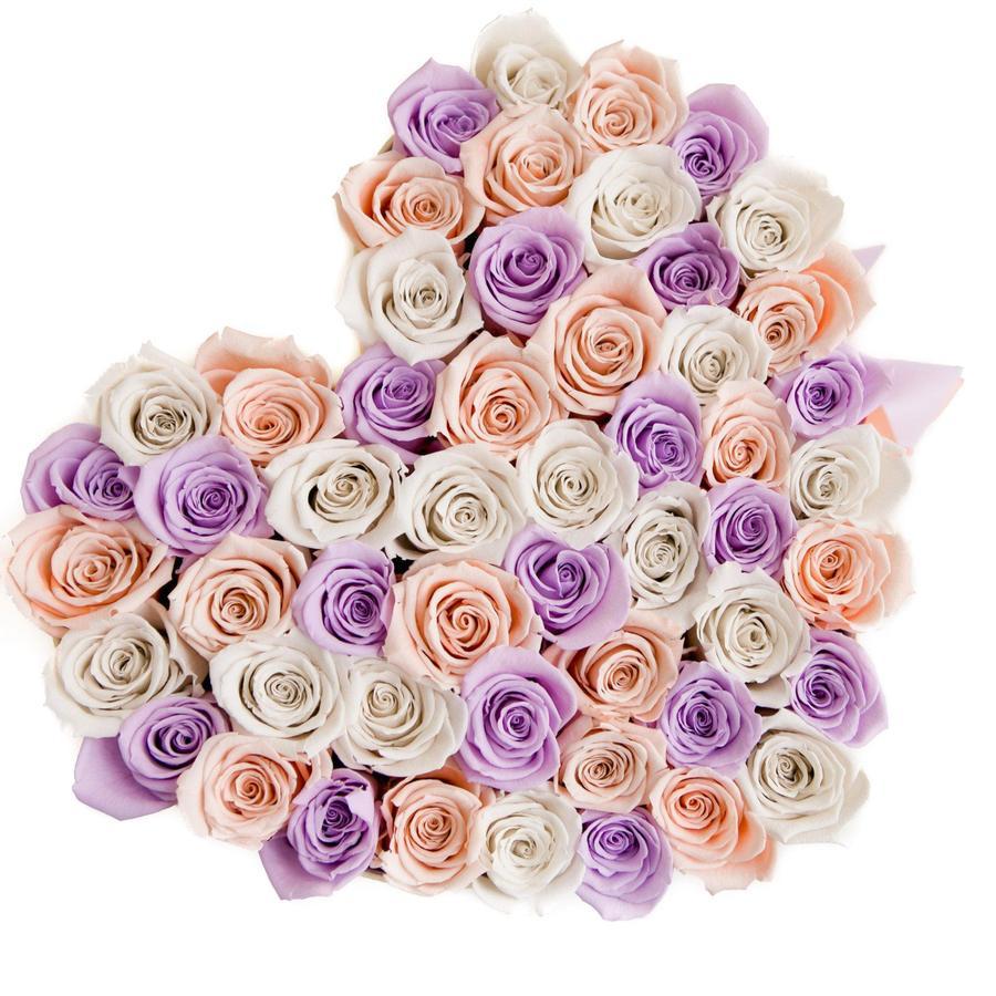 Rosas Arcoíris Preservadas - The Prestige Roses Madrid