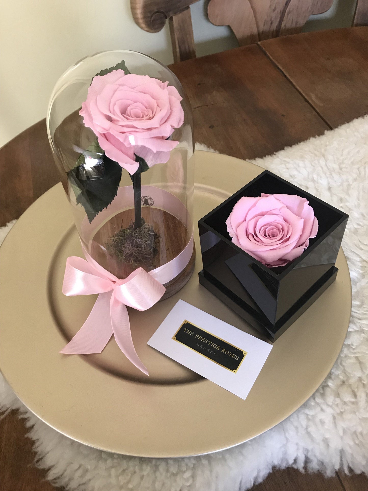 Colección cúpula de La Rosa Bella y Bestia  - De Rosas Preservadas - The Prestige Roses España - The Prestige Roses Madrid