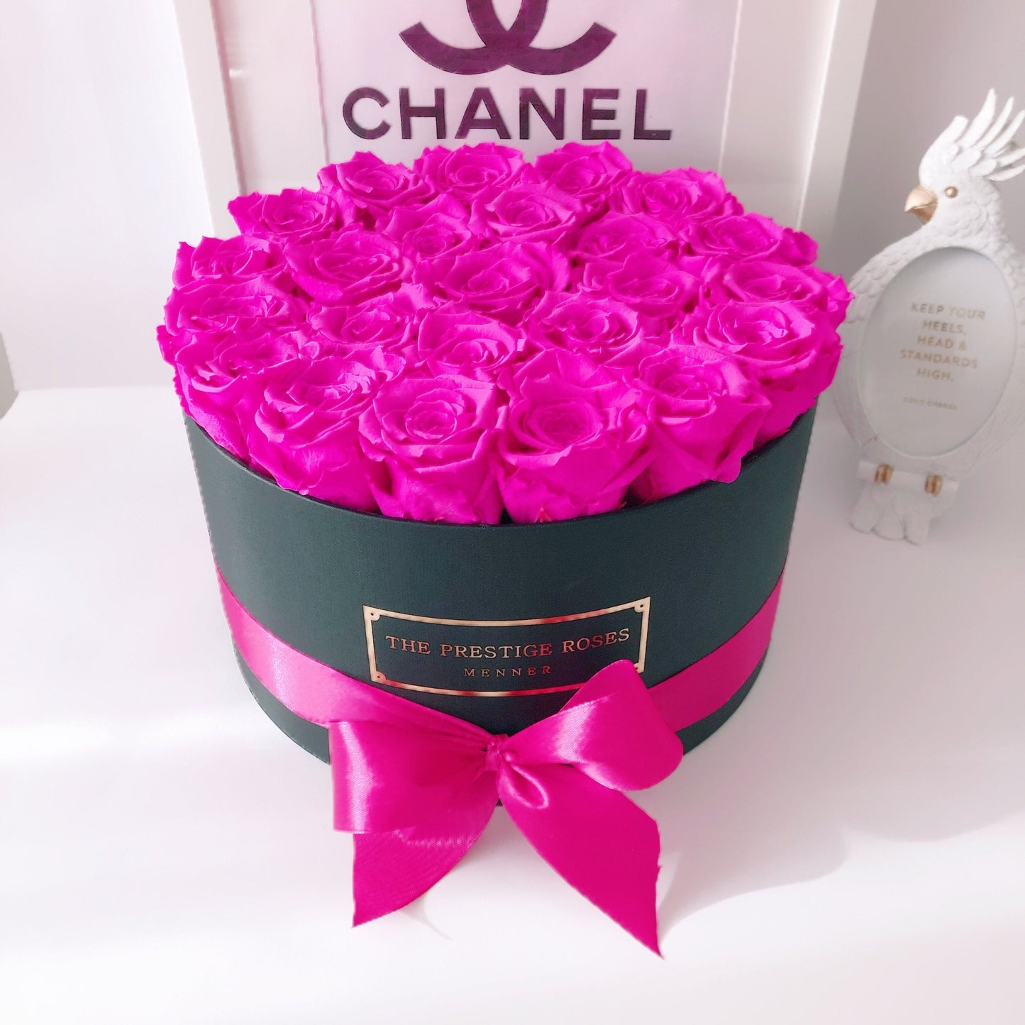 Rosas Fucsia Preservadas - The Prestige Roses Madrid