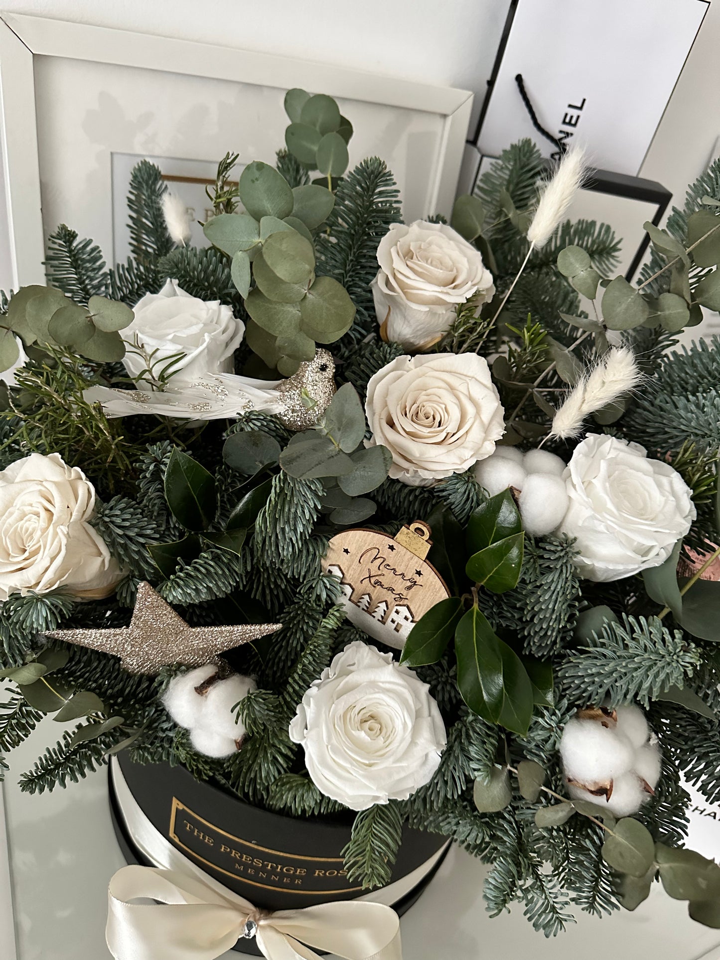 Colección Navidad - Rosas Preservadas para Navidad