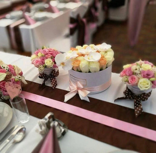 Preparamos Centros de Mesa y Cajas de Rosas Como Rosebox, Para Bodas y Todo Tipo de Eventos en Madrid
