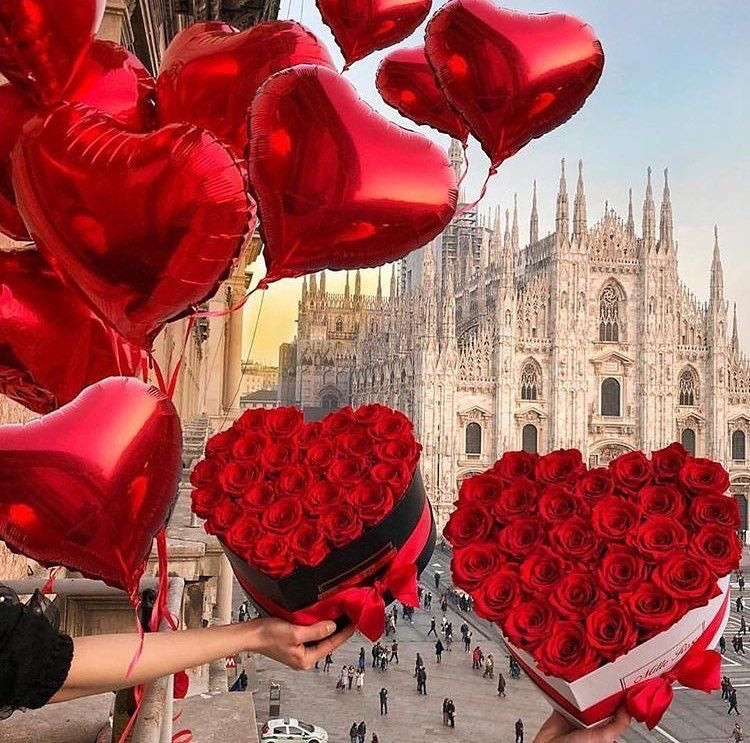 rosas preservadas en caja corazon
