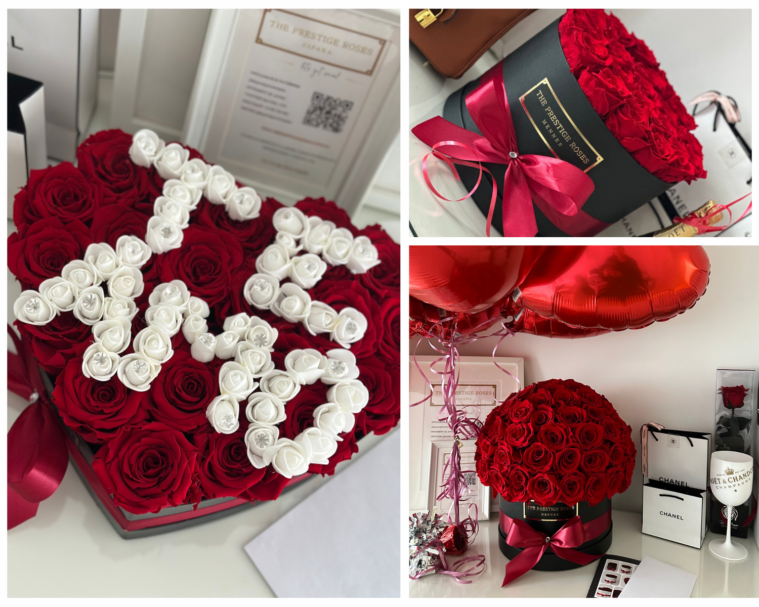 rosas rojas eternas con fragancia