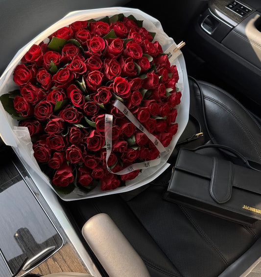 Ramo de rosas frescas