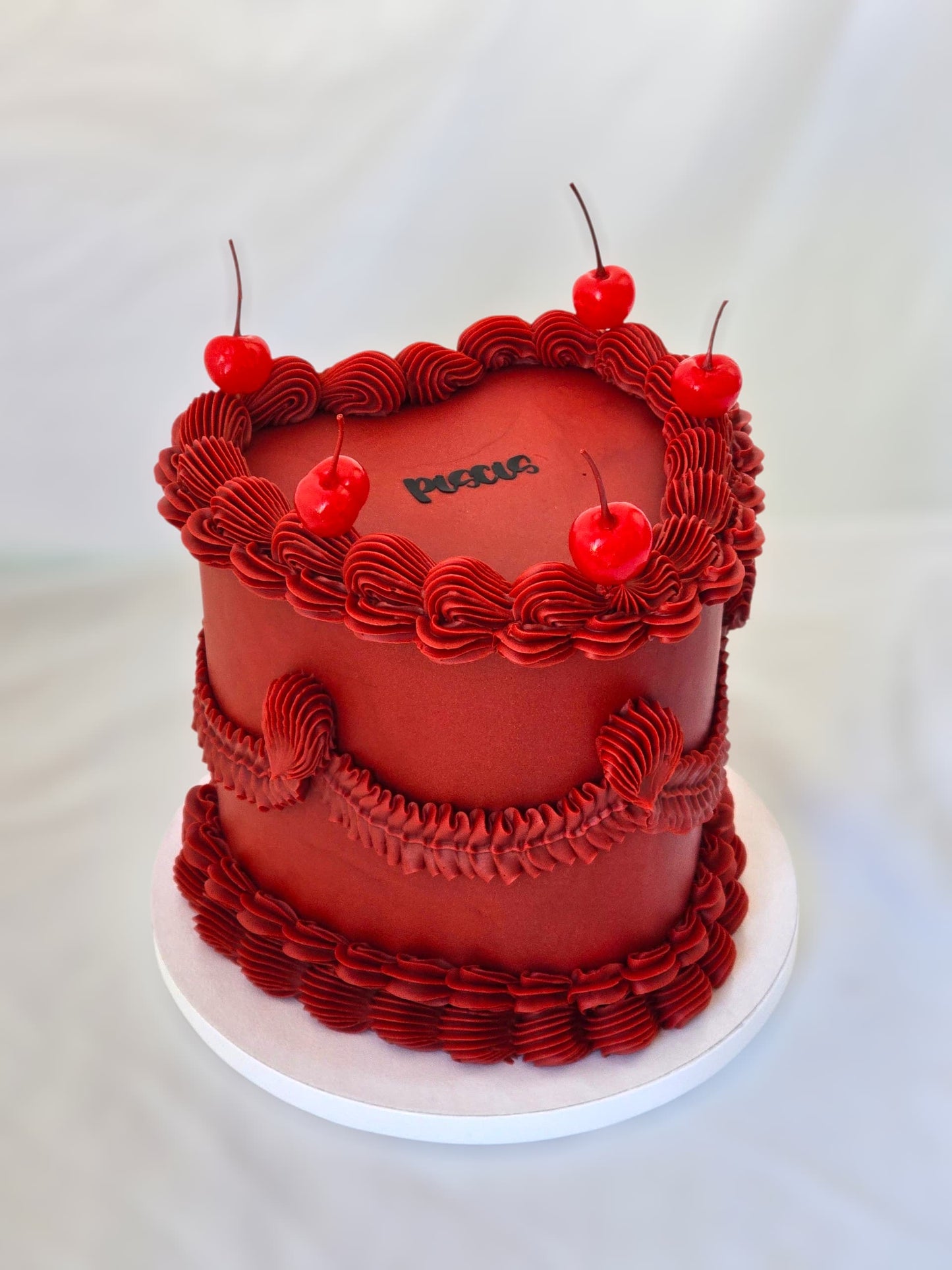 Tarta Happy Birthday Corazon