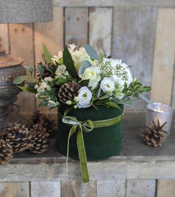 Colección Navidad de Lujo: Cajas de Rosas Frescas