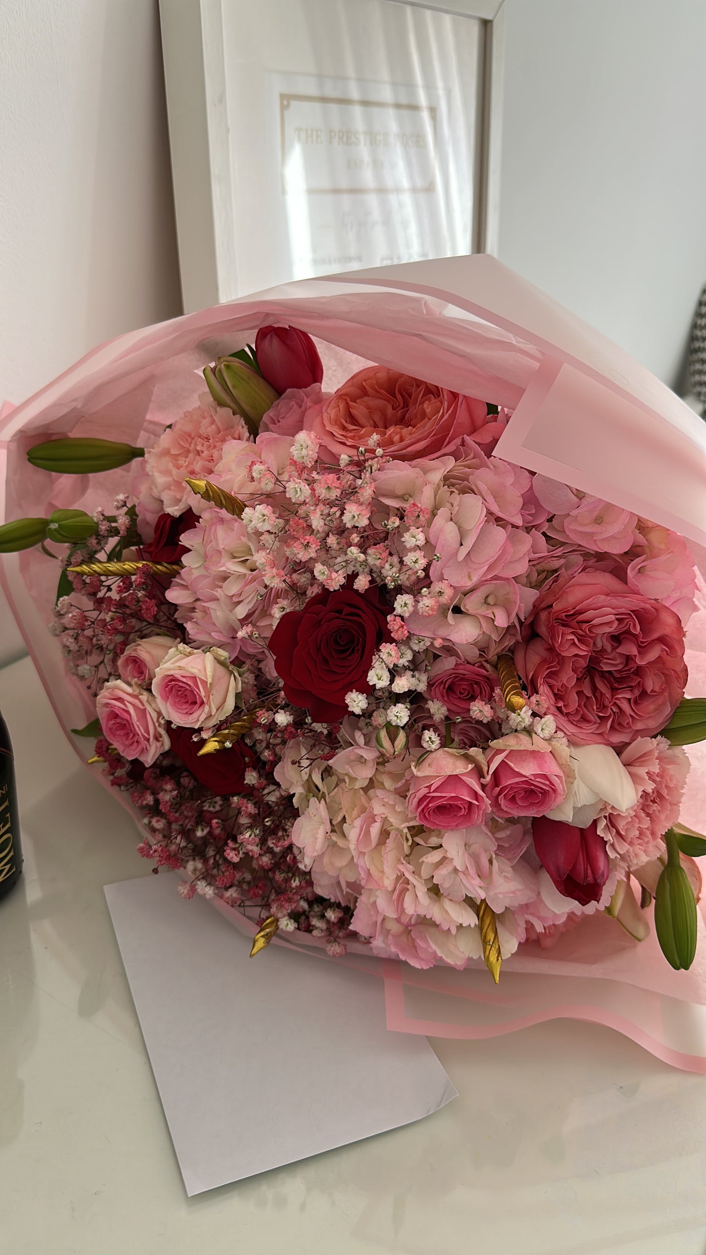 Bouquet Feliz Cumpleaños con Velas de Deseo