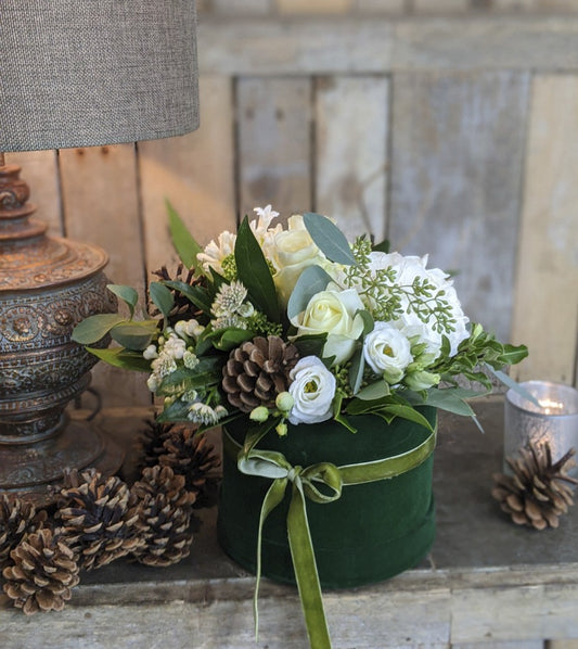 Colección Navidad de Lujo: Cajas de Rosas Frescas