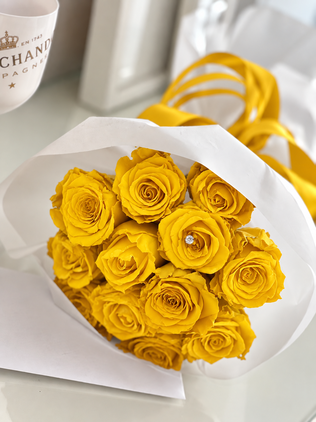 ETERNITÉ Ramo de Rosas Preservadas