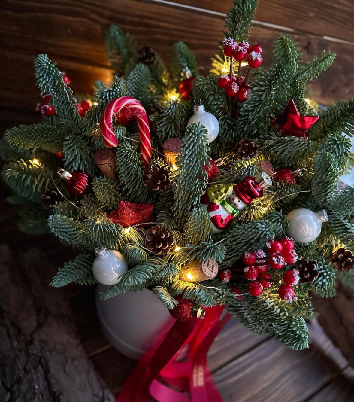 Colección Navidad - Rosas Preservadas para Navidad