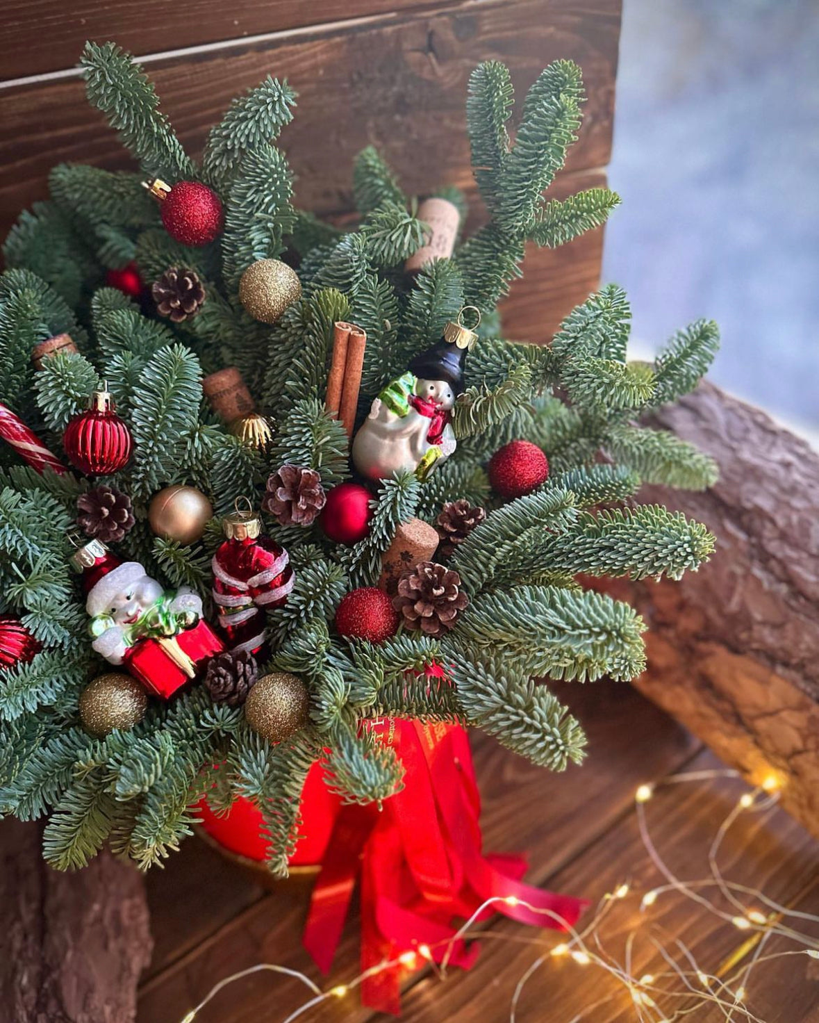 Colección Navidad - Rosas Preservadas para Navidad