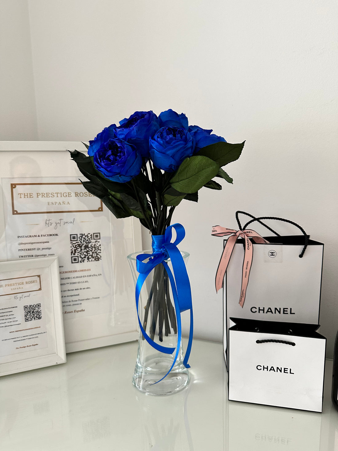 Ramo de Peonías Preservadas rosas reales eternas Madrid