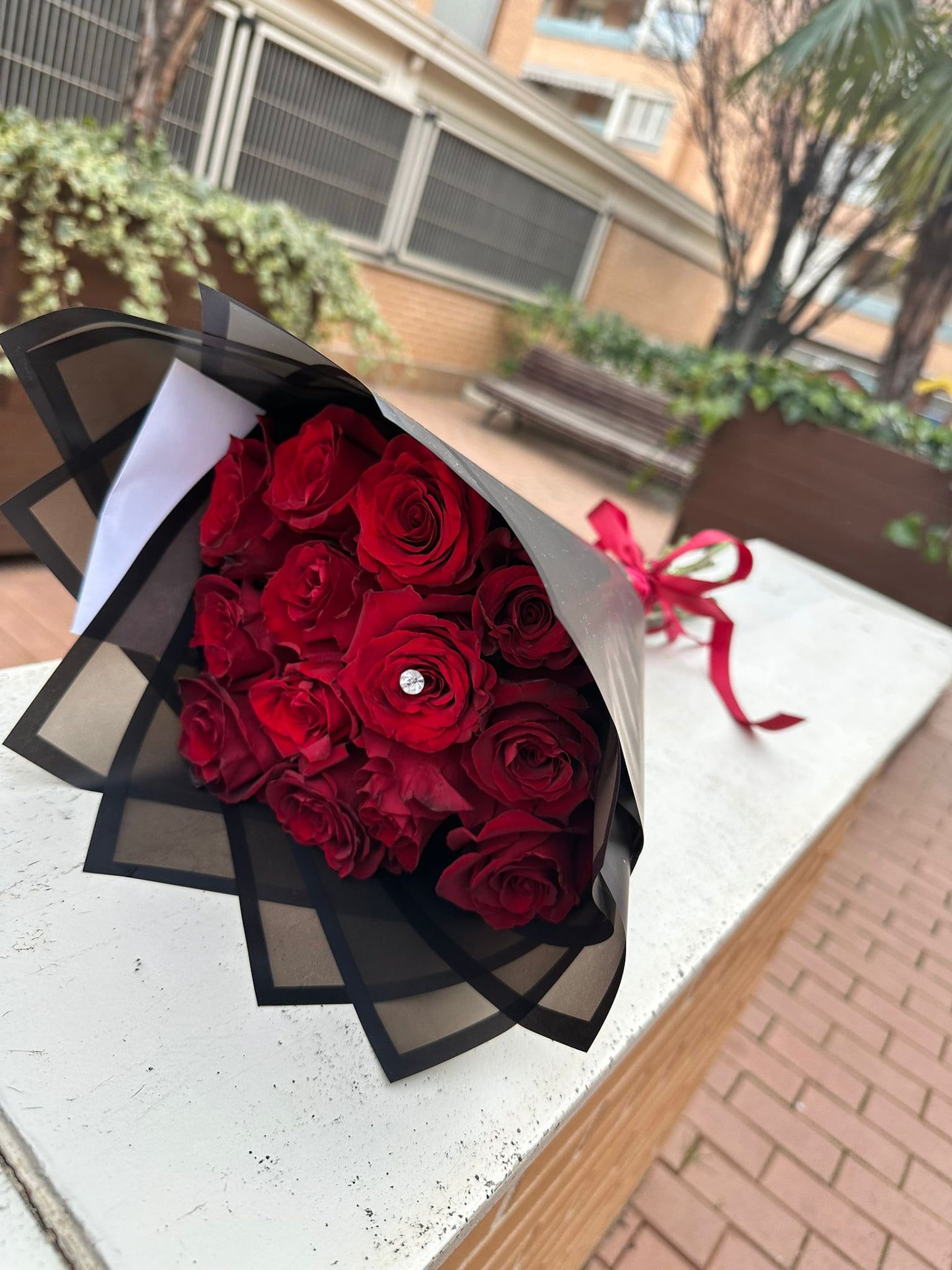 Ramo de 15 rosas azules exclusivas para sorpresa especial y regalo de lujo