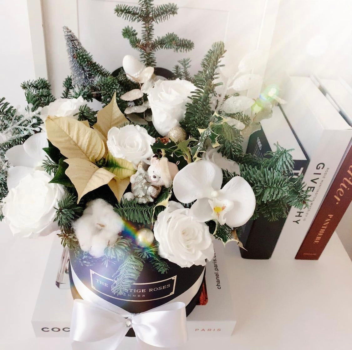 Coleccion Navidad - La Mejor Colección de Rosas Rojas Preservadas para Navidad
