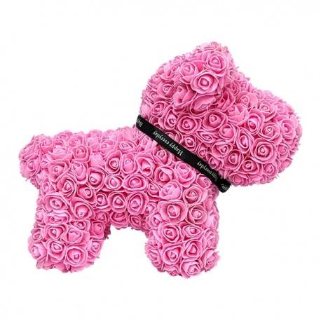 Rose Dog Bebe Rosa - Perro de Rosas - The Prestige Roses España - The Prestige Roses Madrid