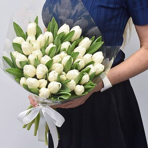 Bouquet de tulipanes frescos ideal para sorprender en Madrid