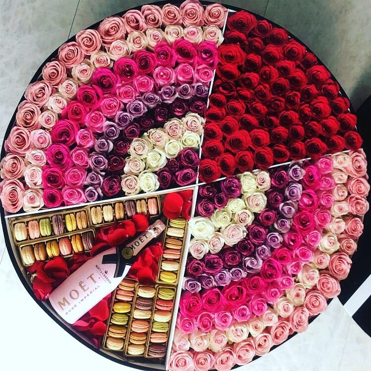 Colección Rosas con Chocolate - La Mejor Colección de Rosas Frescas con Chocolate - The Prestige Roses Madrid