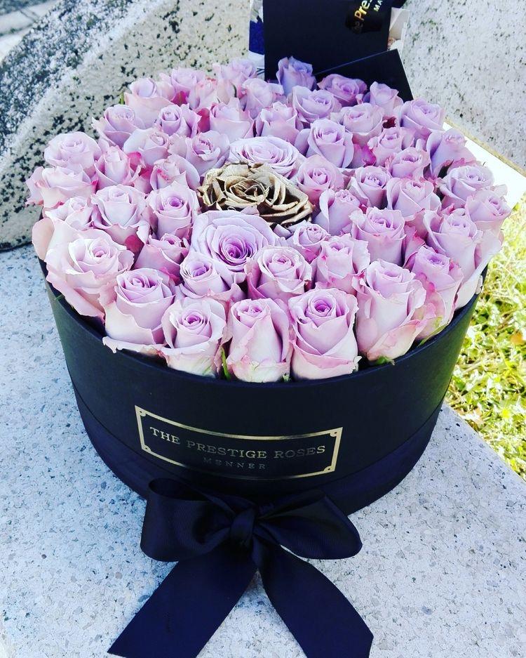 Rosas Moradas Frescas - The Prestige Roses Madrid