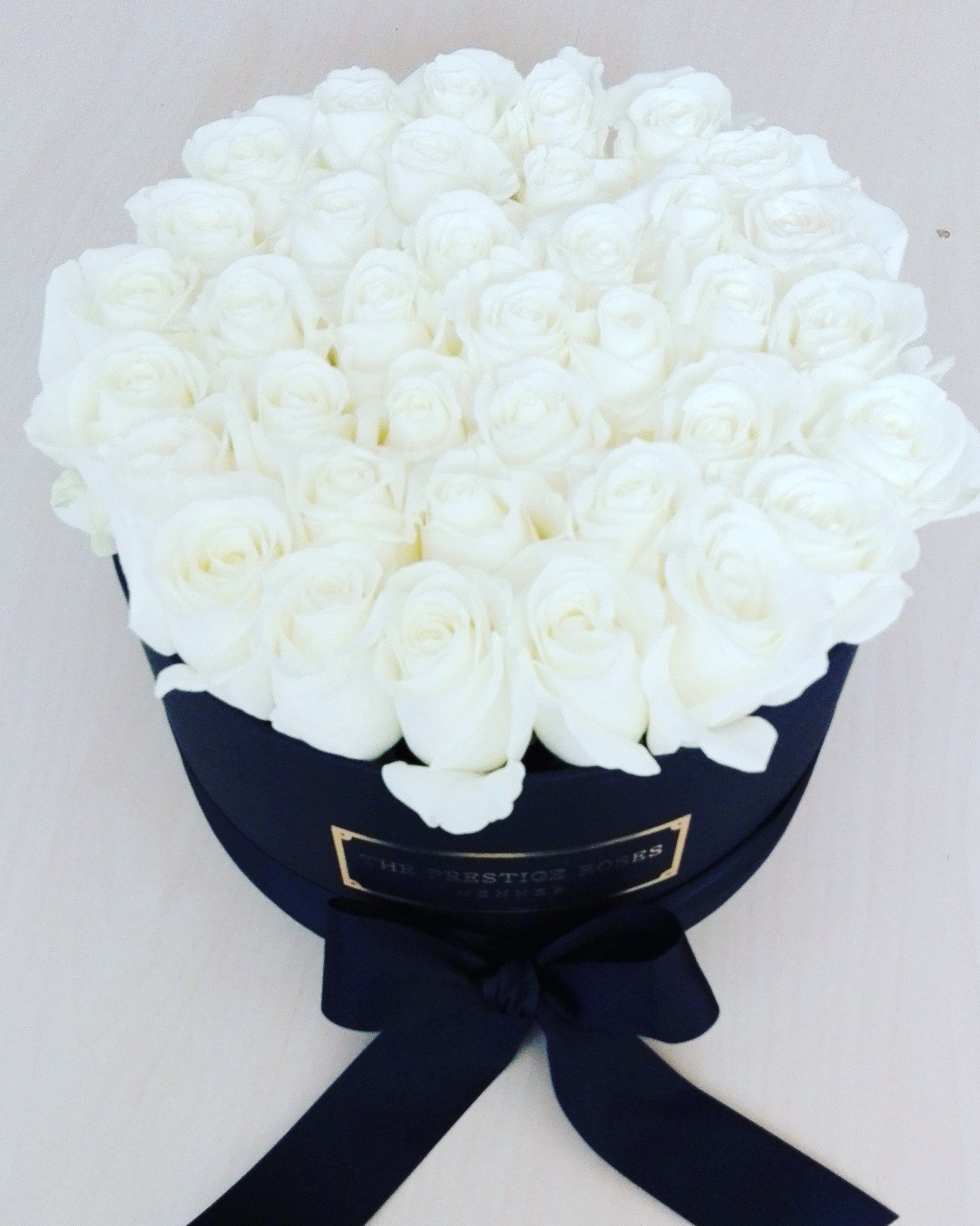 Rosas Blancas Preservadas - The Prestige Roses Madrid