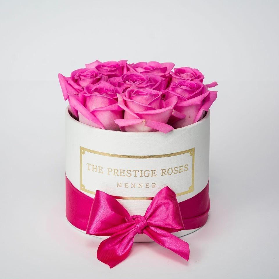 Rosas Fucsia Preservadas - The Prestige Roses Madrid