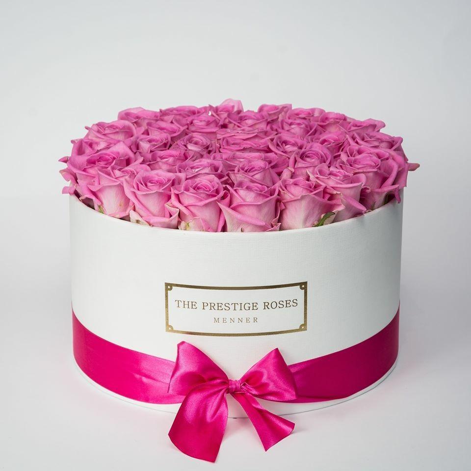 Rosas Fucsia Preservadas - The Prestige Roses Madrid