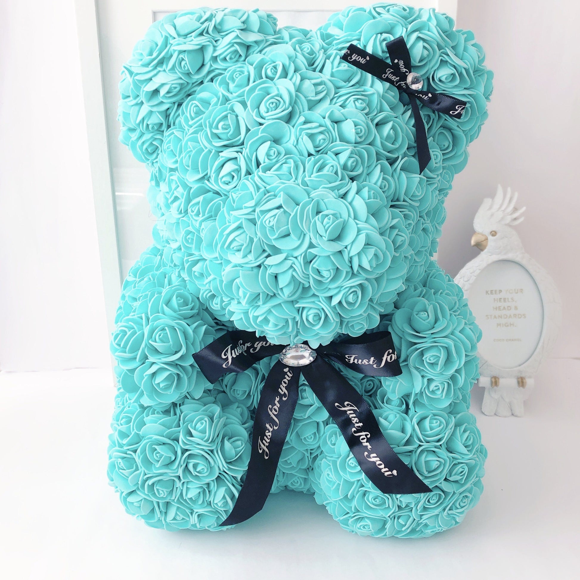 Oso de Rosas Tiffany Blue Grande - The Prestige Roses España - The Prestige Roses Madrid